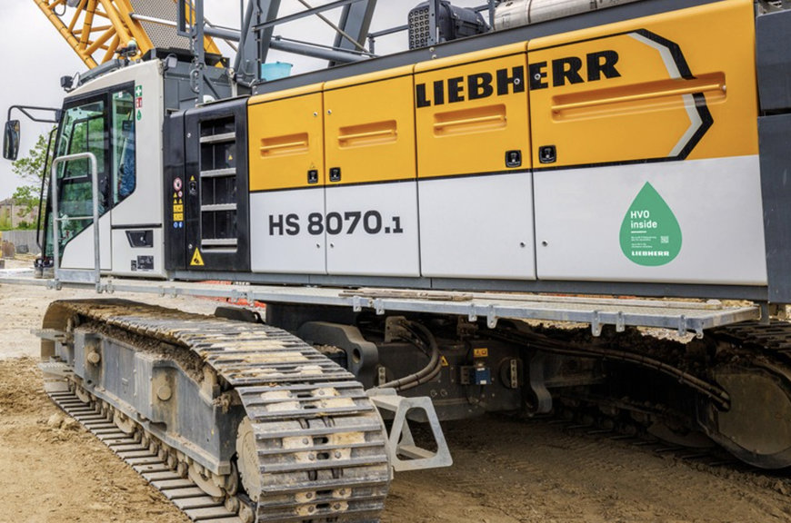 Liebherr-Werk Nenzing stellt auf HVO-Kraftstoff um